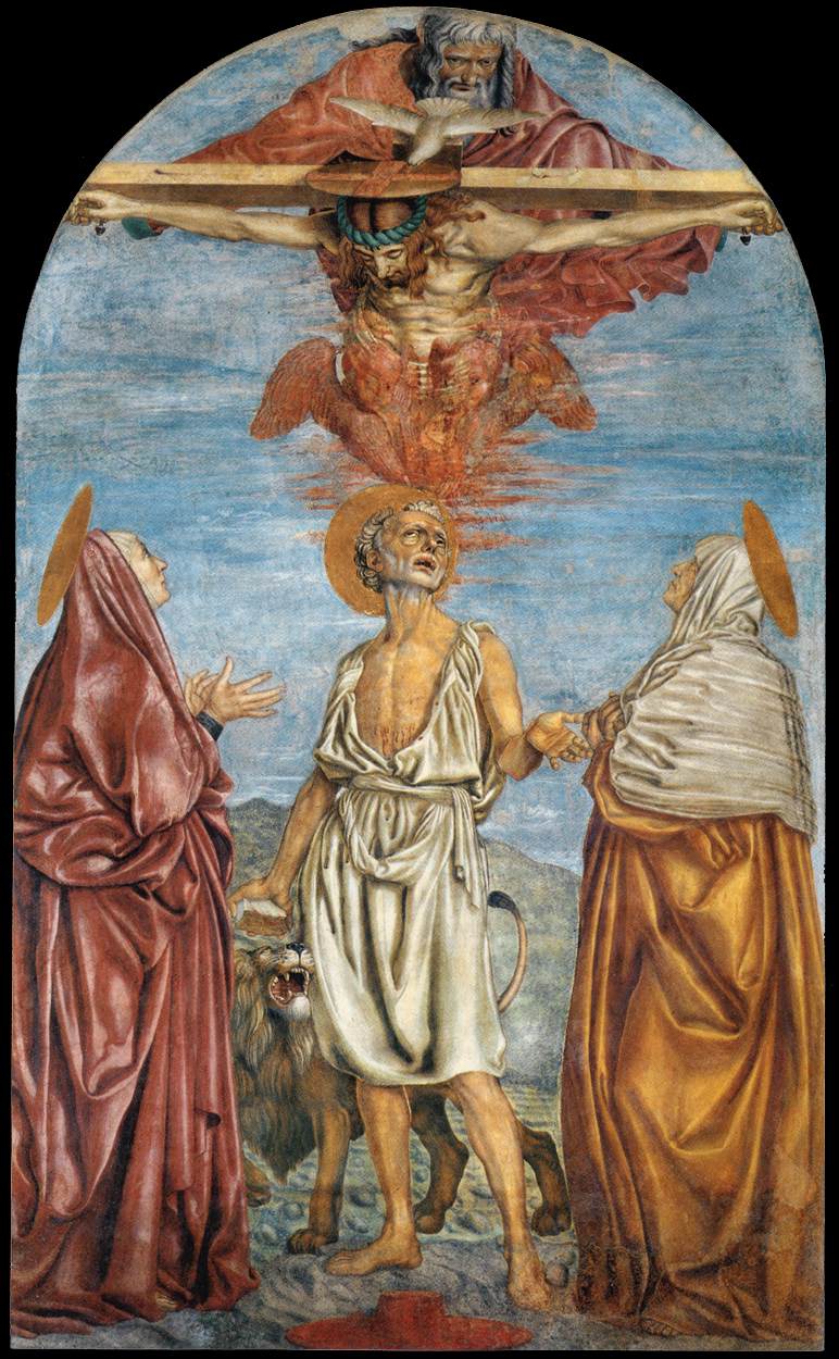 The Holy Trinity, St Jerome and Two Saints