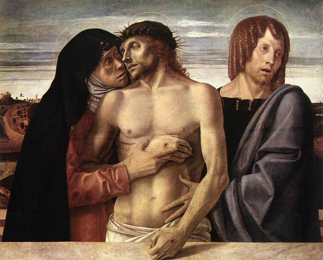 Dead Christ Supported by Two Angels 2