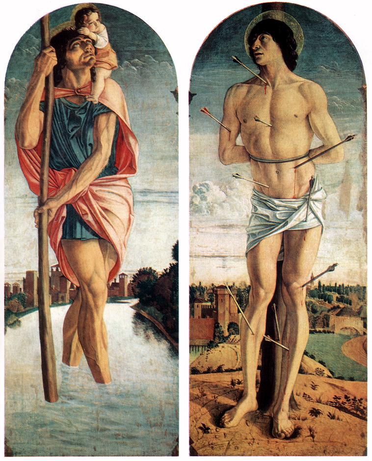 Polyptych of S. Vincenzo Ferreri (side panels)