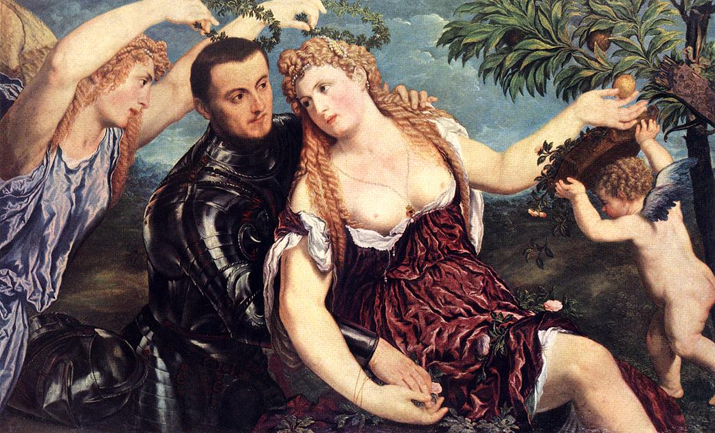 Allegory with Lovers