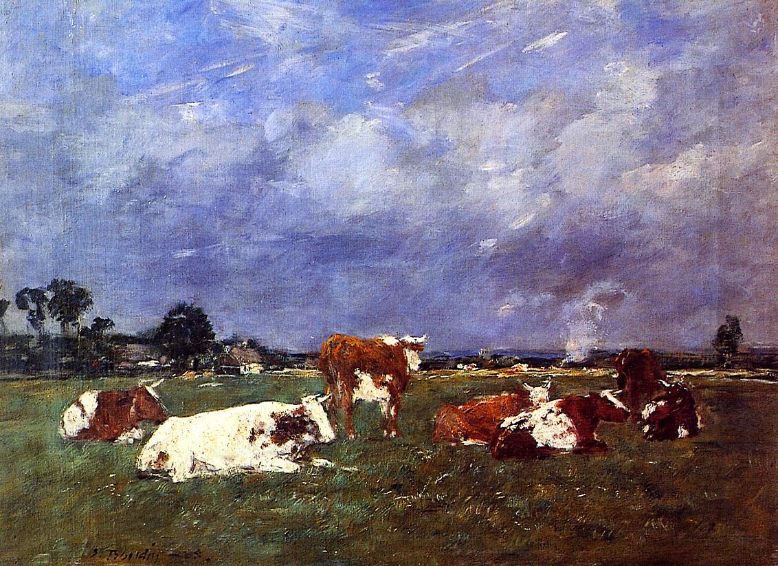 Cows in Pasture 2