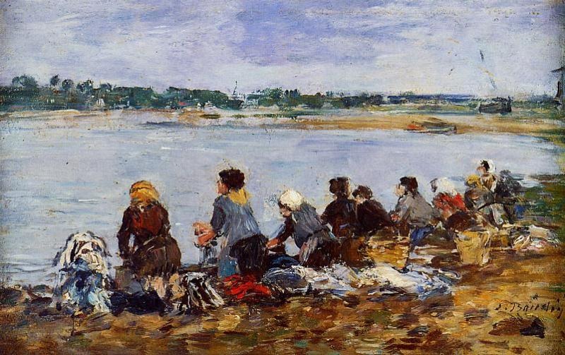 Laundresses on the Bankes of the Touques 7