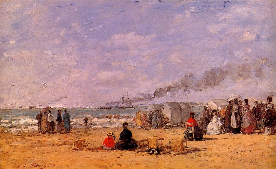The Beach at Trouville 2