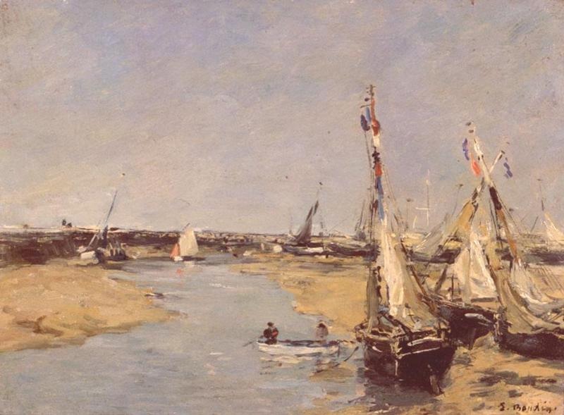 Trouville at Low Tide