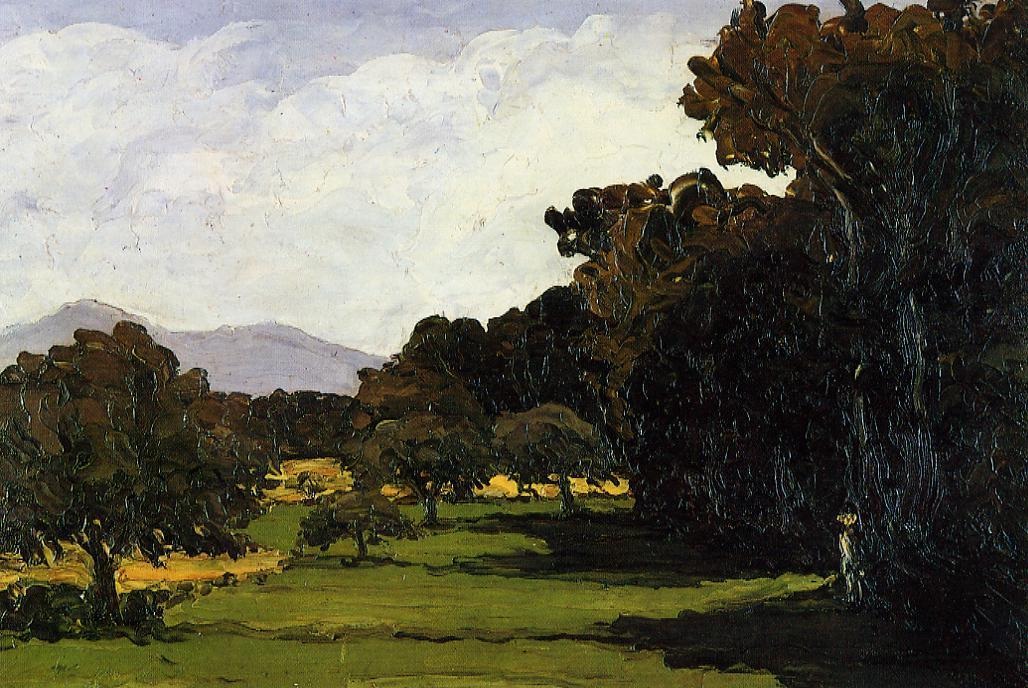 Landscape near Aix-en-Provence