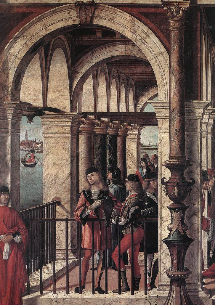 Arrival of the English Ambassadors (detail) 1