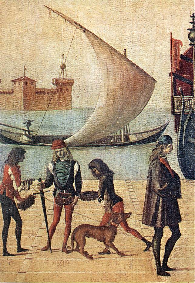 Arrival of the English Ambassadors (detail) 5