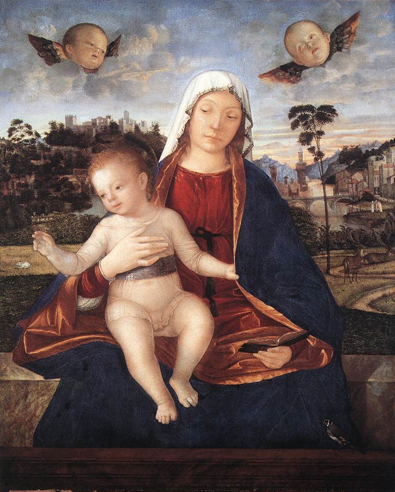 Madonna and Blessing Child