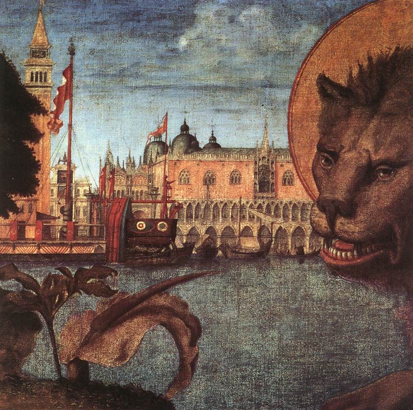 The Lion of St Mark (detail) 1