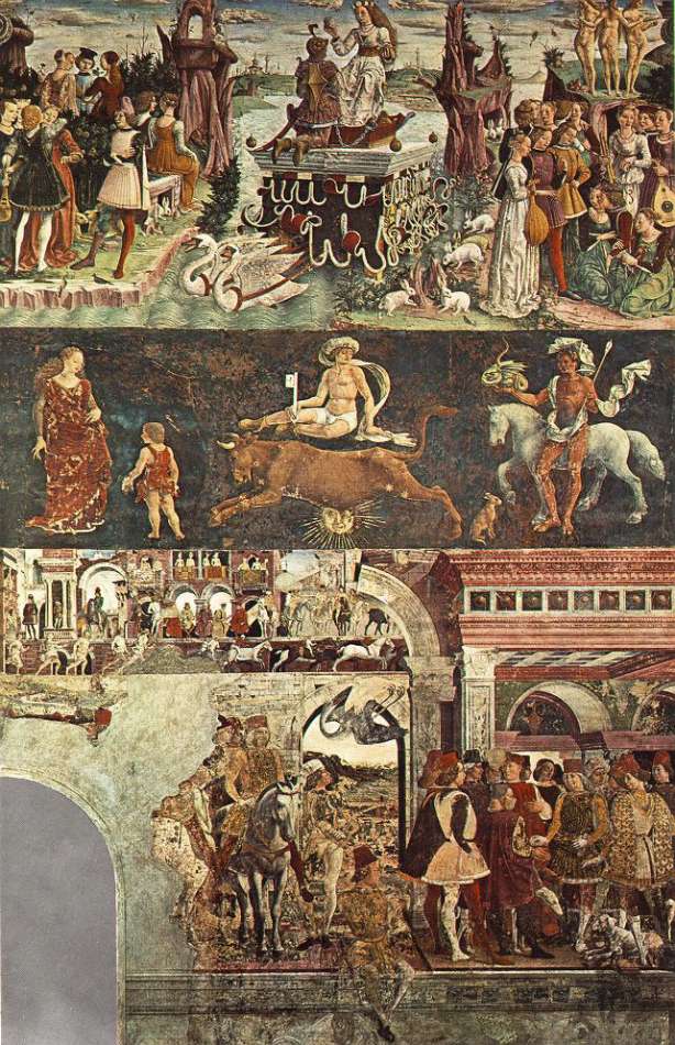Allegory of April - Triumph of Venus