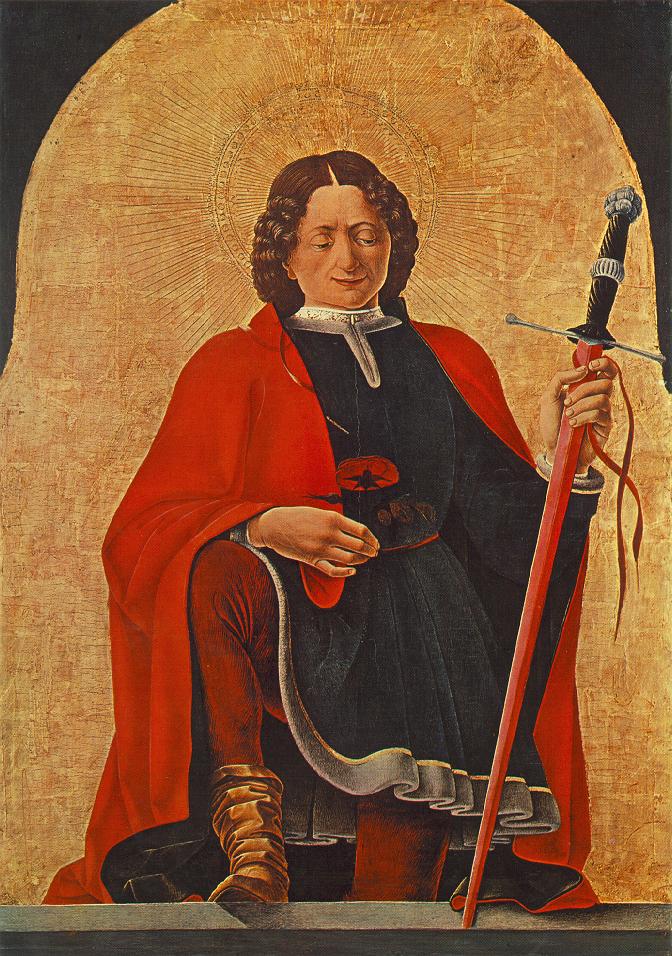 St Florian (Griffoni Polyptych)