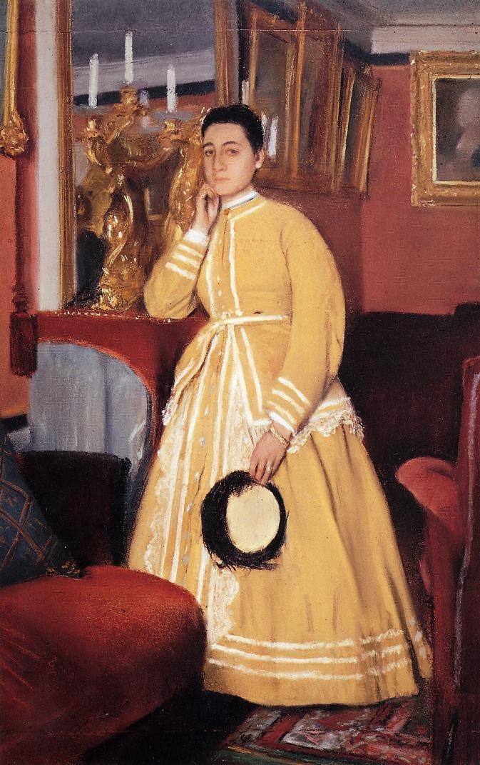 Portrait of Therese De Gas, The Artist Sister 1