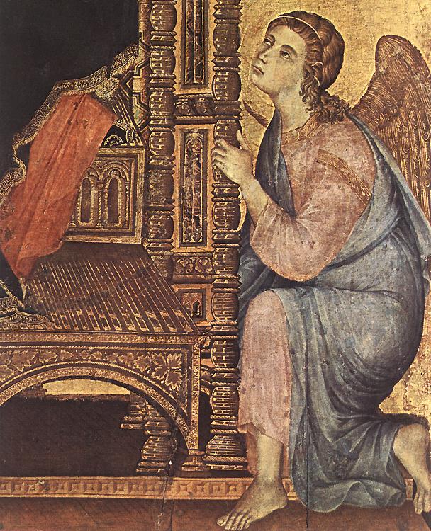 Rucellai Madonna (detail) 3