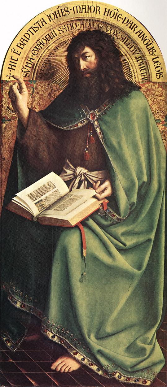 The Ghent Altarpiece - St John the Baptist