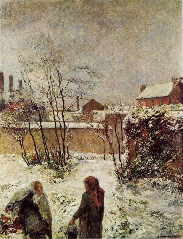 The Garden in Winter, rue Carcel