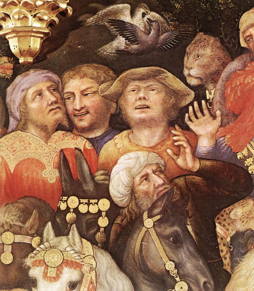 Adoration of the Magi (detail) 3