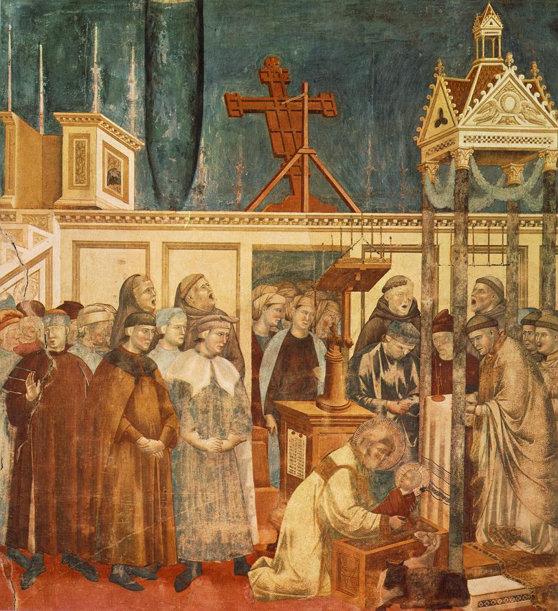 Legend of St Francis 13 Institution of the Crib at Greccio
