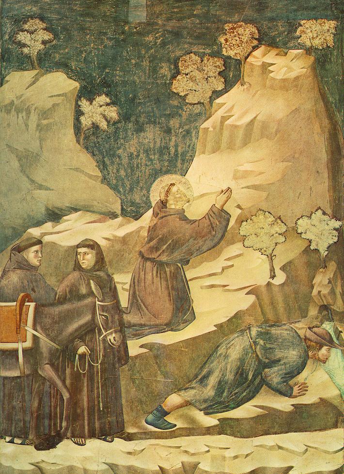 Legend of St Francis 14 Miracle of the Spring