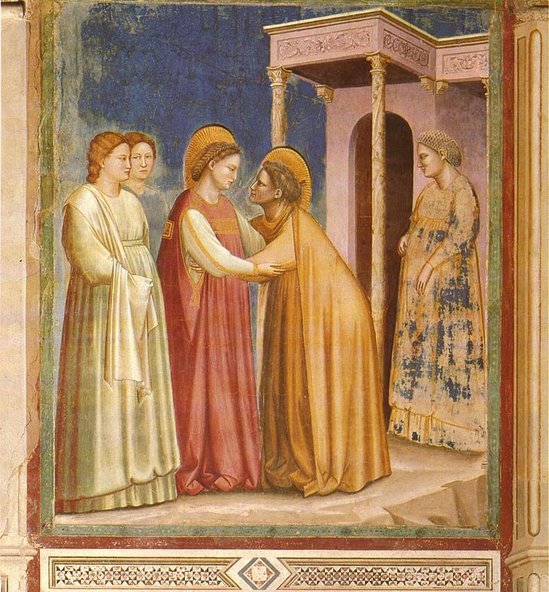Scenes from the Life of the Virgin 7 Visitation