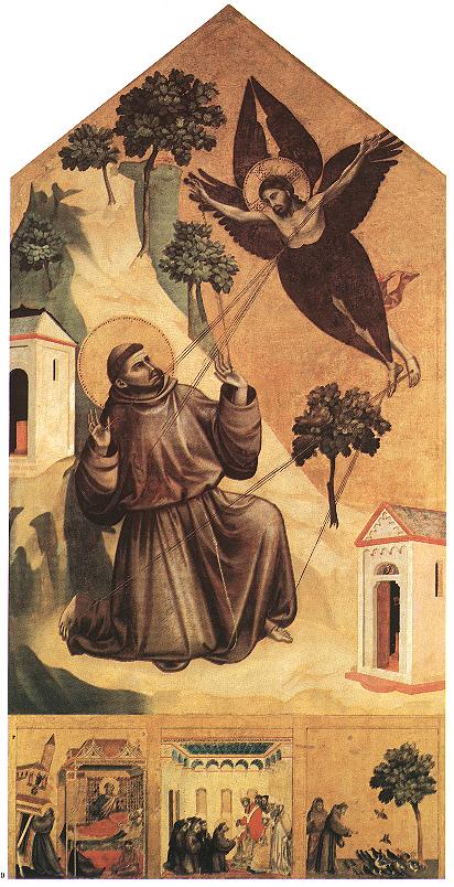 Stigmatization of St Francis