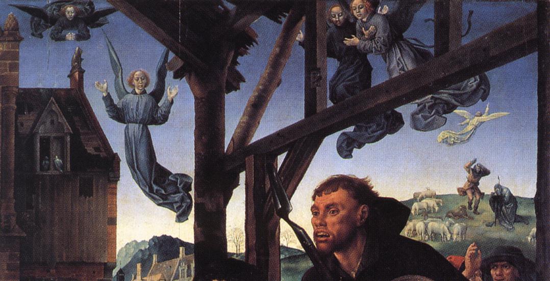 The Portinari Triptych - The Adoration of the Shepherds 8