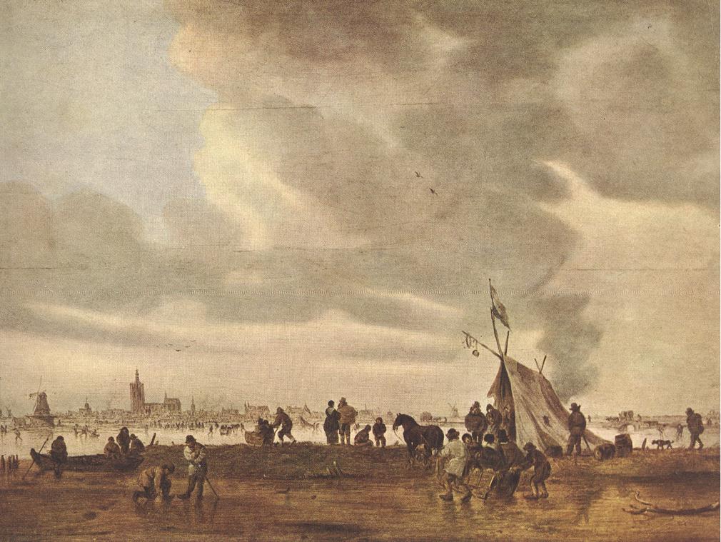 View of The Hague in Winter