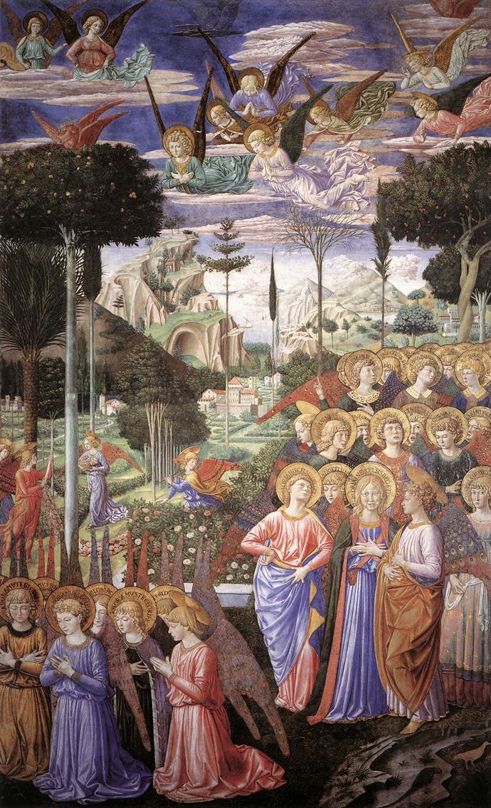 Angels Worshipping (right side)