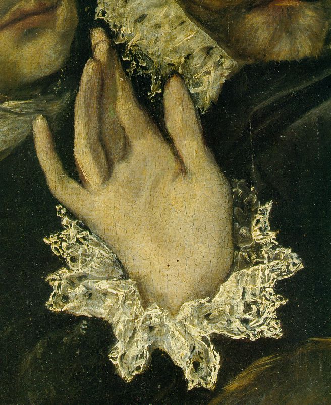 The Burial of Count Orgaz (detail) 5