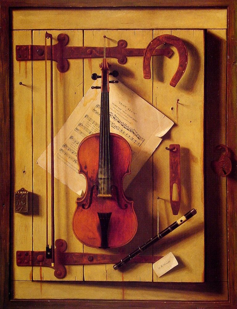 Still Life - Violin and Music