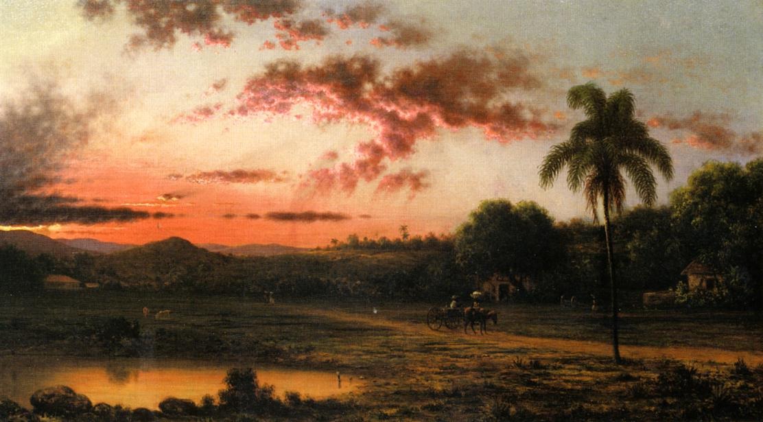 Sunset - A Scene in Brazil