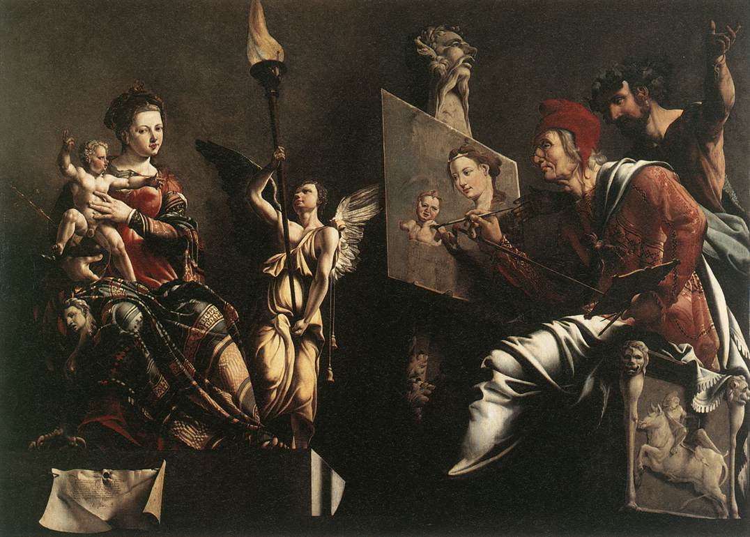 St Luke Painting the Virgin and Child