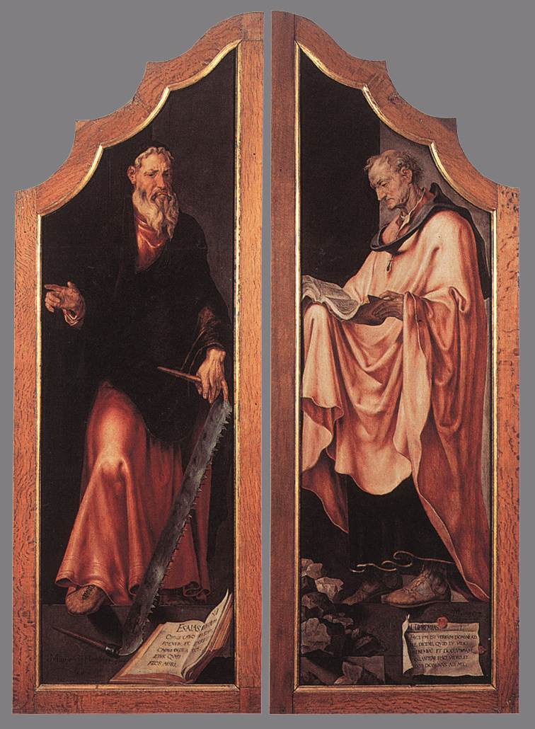 Triptych of the Entombment (closed)
