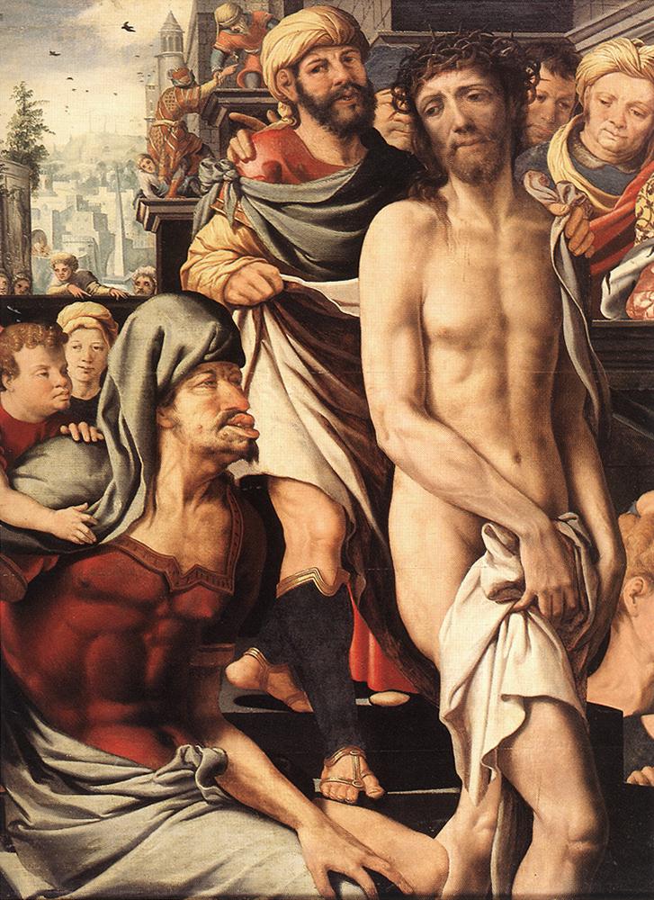 Christ Mocked (detail)