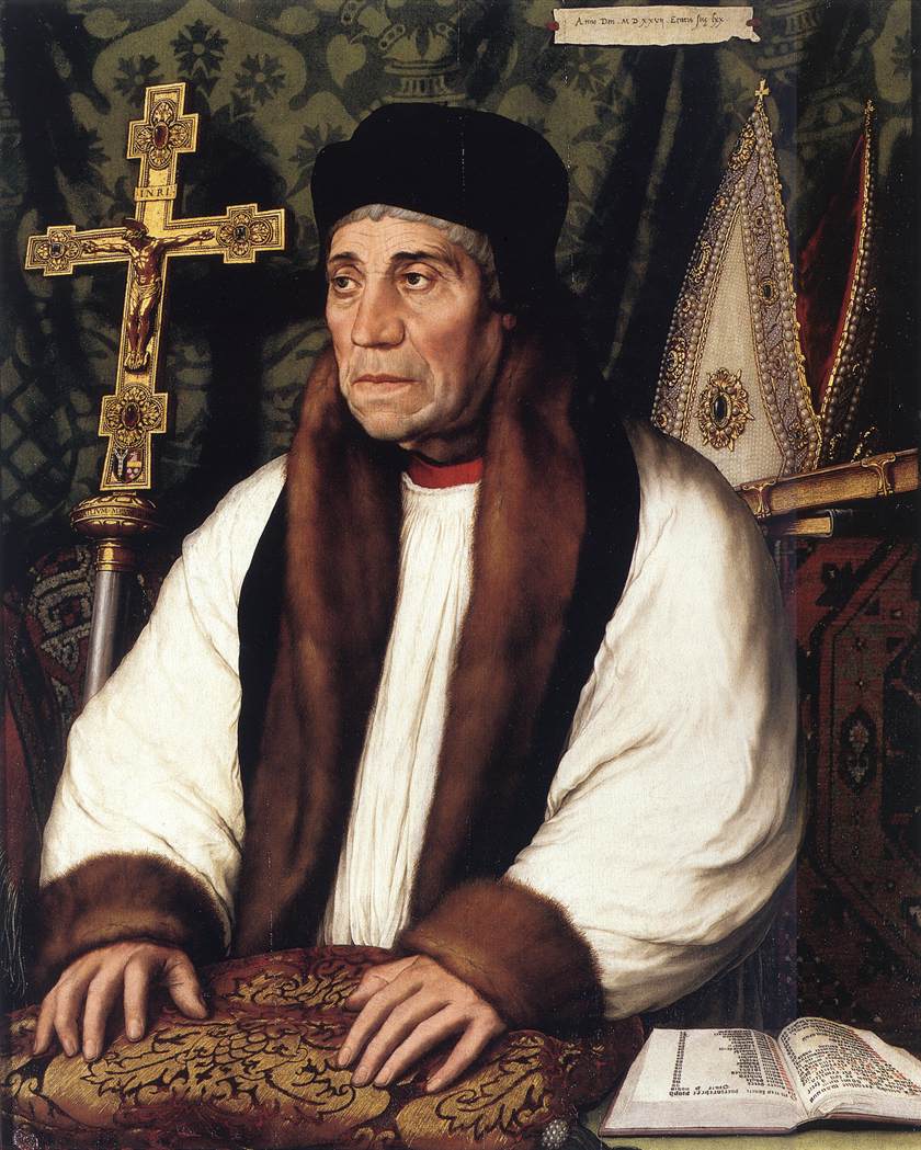 Portrait of William Warham, Archbishop of Canterbury