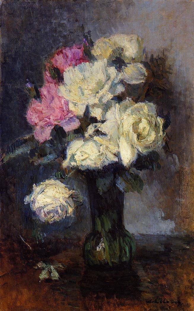 Bouquet of Roses in a Vase