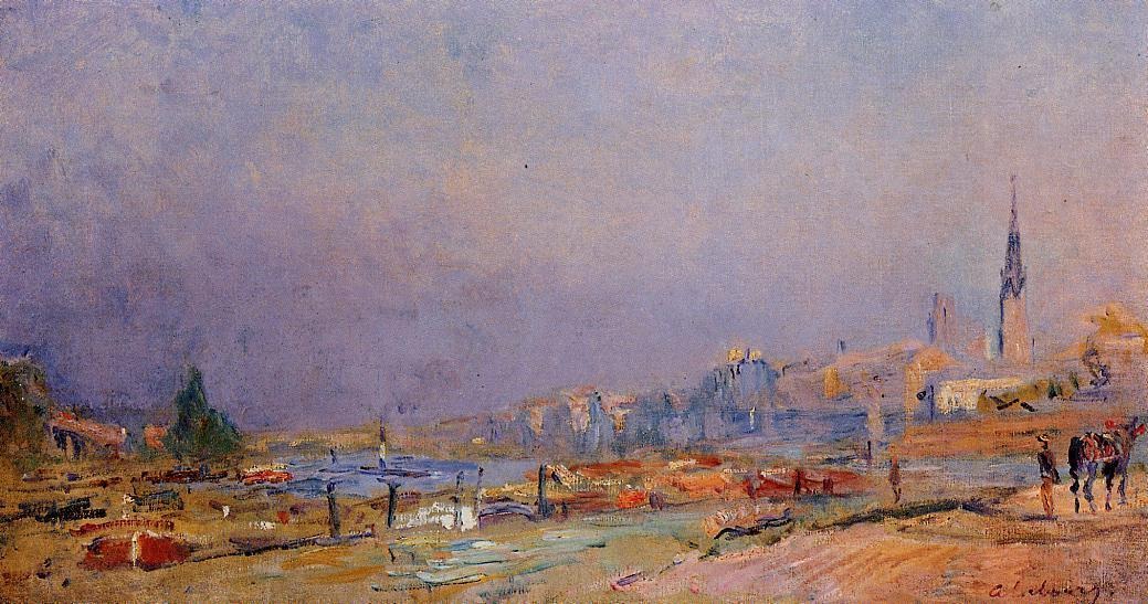 The Banks of the Seine at Rouen