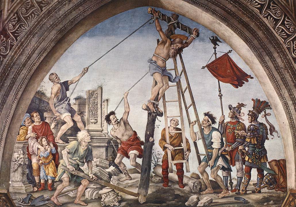 Crucifixion of St Philip