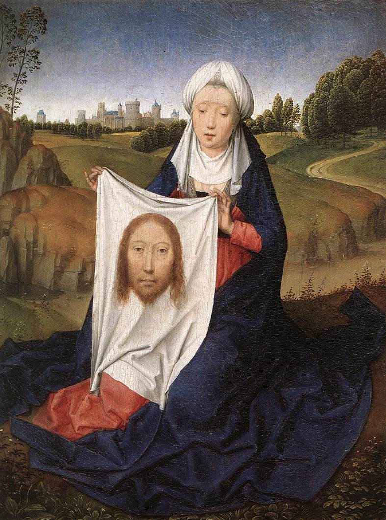 St John and Veronica Diptych (right wing)