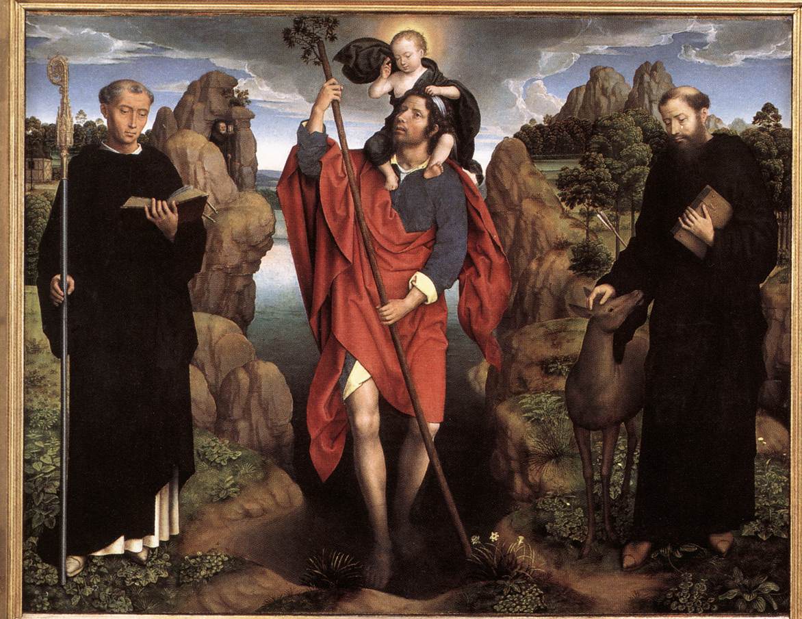 Triptych of the Family Moreel (central panel)