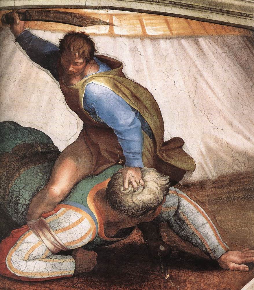 David and Goliath (Detail) 1