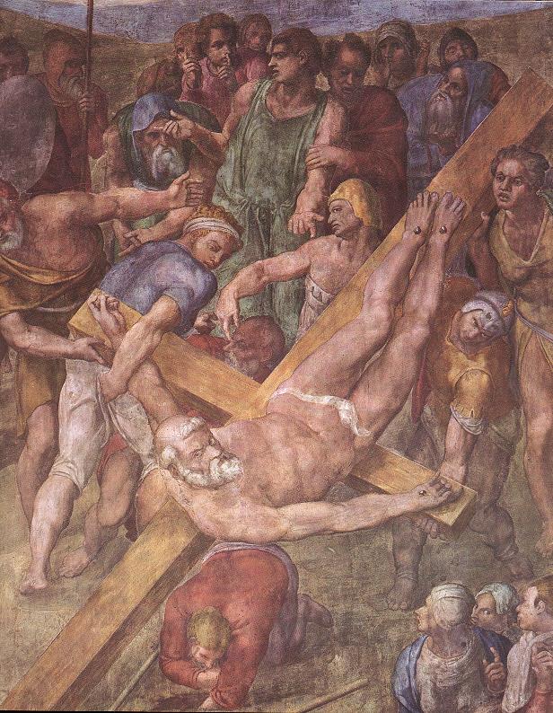 Martyrdom of St Peter (detail) 1