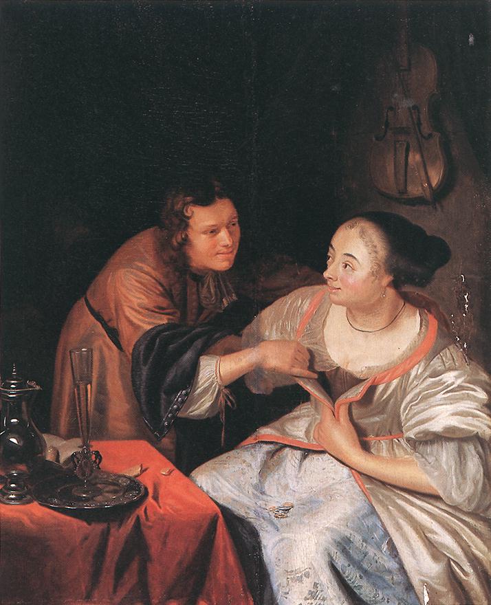 Carousing Couple