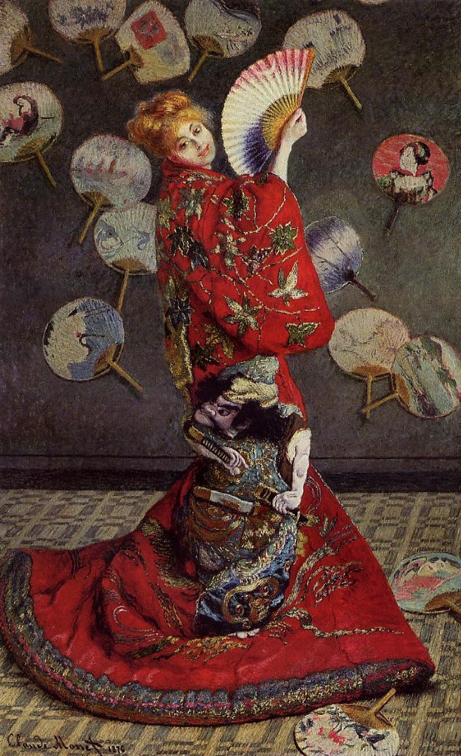 Camille Monet in Japanese Costume