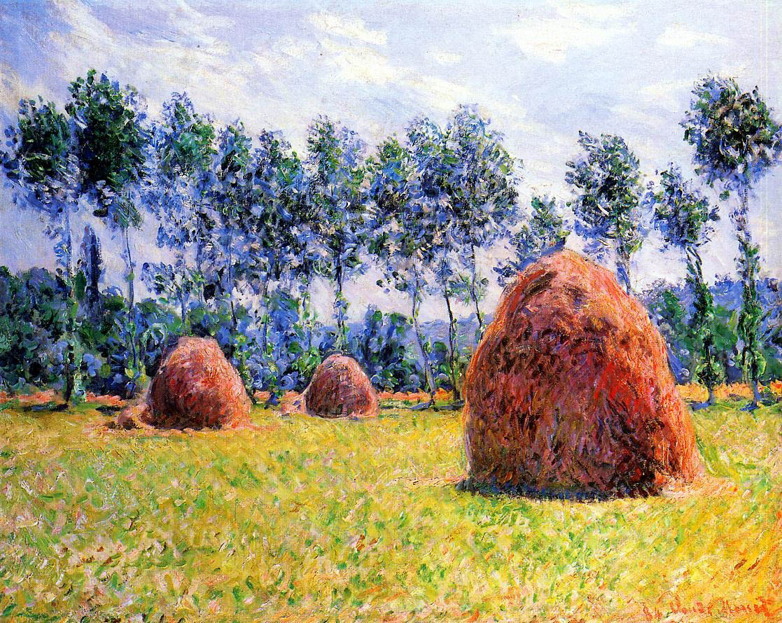Haystacks at Giverny 1