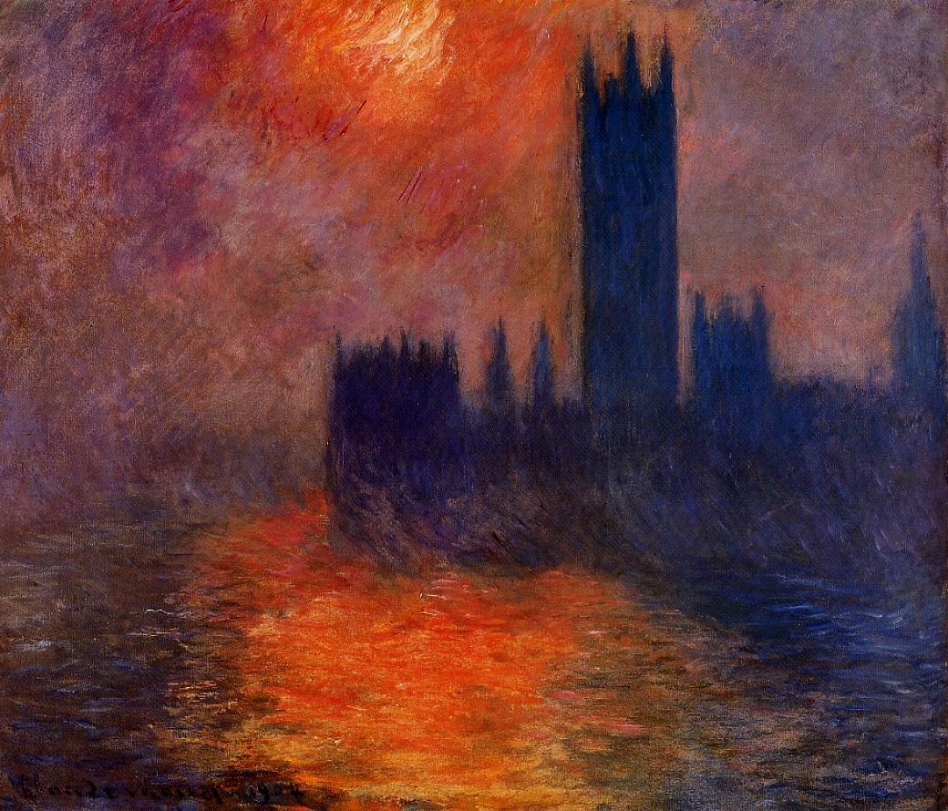 Houses of Parliament, Sunset 1