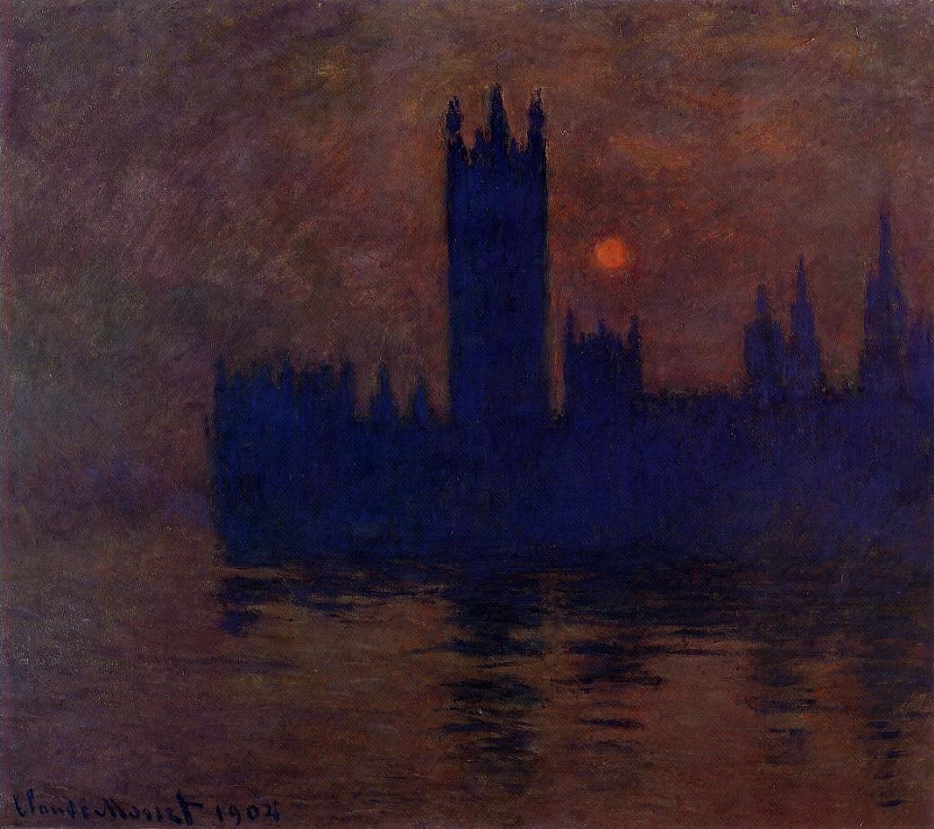 Houses of Parliament, Sunset 2