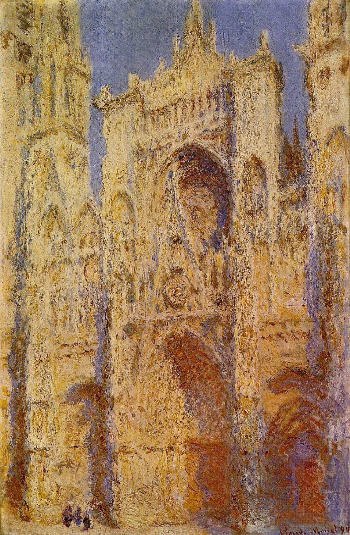 Rouen Cathedral, Sunlight Effect 1