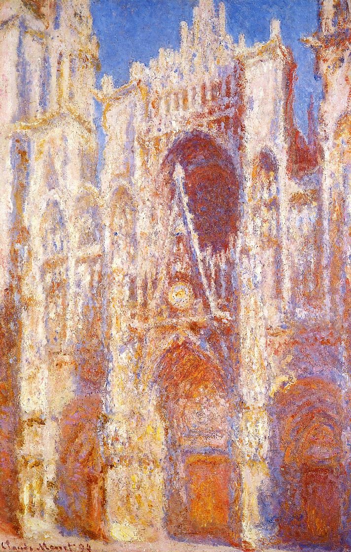 Rouen Cathedral, Sunlight Effect 3
