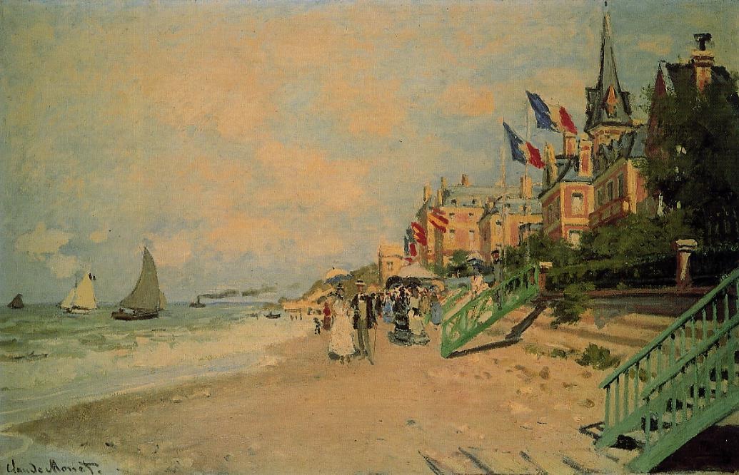 The Beach at Trouville 1