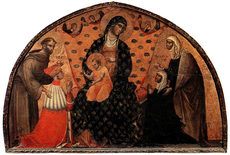 Doge Francesco Dandolo and his Wife Presented to the Madonna